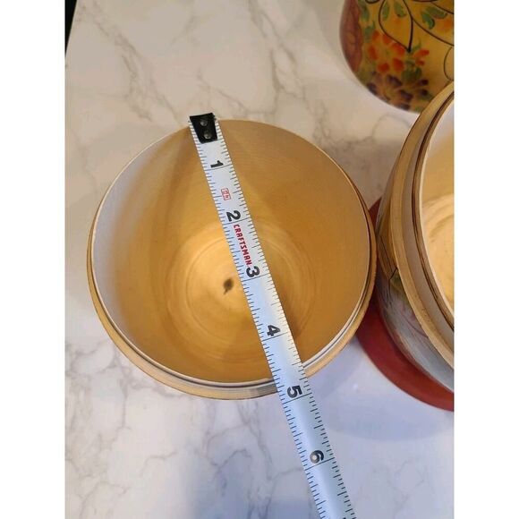 12½" & 9½" Russian Matryoshka Babushka Nesting Wooden Dolls Handmade 70s Two Pcs - Picture 16 of 16